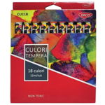 Tempera 18 culori x 12ml set Daco CU118, Galeria Creativ