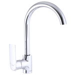 Baterie Bucătărie din Alamă Albert-017 Mixxus Premium, Monocomandă, Chrome, Mixxus