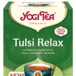 Ceai bio Tulsi Relax 17, a 2.0g, Yogi Tea, 34.0g