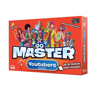 Joc de societate GO MASTER Youtubers Edition