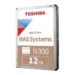 HDD intern Toshiba N300, 3.5'', 12TB, SATA/600, 7200RPM, 256MB cache, Toshiba