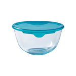 Bol cu capac, din sticla termorezistenta, 21cm/2L, "Prep&Store" - Pyre, Pyrex