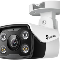 TP-LINK Camera de supraveghere TP-Link VIGI C340(4mm), 4MP HD, PoE, detectare inteligenta, full-color night vision, microfon integrat, suport ONVIF, IP66, control de la distanta, TP-LINK
