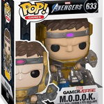 Figurina cu cap oscilant Funko Pop! Marvel Avengers Game - Modok, Multicolor