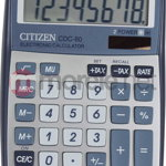 Calculator de birou CDC-80WB, Citizen, 8 cifre, Gri, Citizen