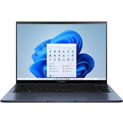 Laptop Asus Zenbook S UM5302TA, AMD Ryzen 7 6800U, 13.3 inch 2.8K Touch, 16GB RAM, 512GB SSD, Windows 11 Pro, Albastru