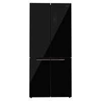 Side by side Tesla RF5200FMBE 511 l Clasa E Total No Frost Motor Inverter Display LED H 190 cm Sticla Neagra