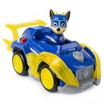 Set Chase si Super Masina de Politie cu sunete si lumini Paw Patrol Mighty Pups - Patrula Catelusilor, Spin Master