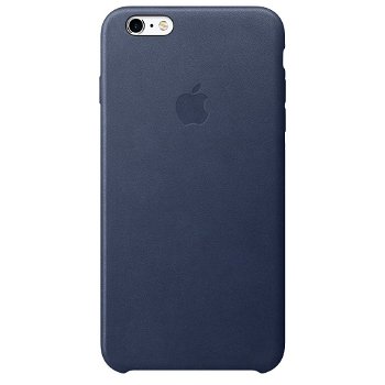 Husa de protectie APPLE pentru iPhone 6s Plus, Piele, Midnight Blue
