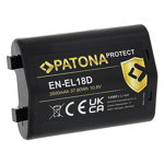 Acumulator replace Patona Protect EN-EL18D 3500mAh pentru Nikon Z9 D6-13565, Patona