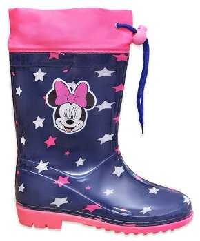 Incaltaminte / Cizme de ploaie pentru fete cu imprimeu Minnie Mouse, Albastru
