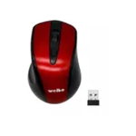 Wireless Mouse Optic 3200 DPI Weibo - Rosu
