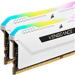 Memorie RAM Corsair Vengeance RGB PRO SL White 16GB DDR4