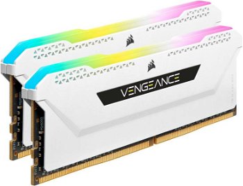 Memorie RAM Corsair Vengeance RGB PRO SL White 16GB DDR4