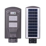 Lampa Solara Stradala Cu Panou Solar Inclus Klausstech, De Exterior , Cu Functia Waterproof , Senzor De Lumina Si De Miscare , Putere 40 W , Design Modern Si Culoare Negru, KlaussTech