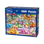 Puzzle King International - Disney Mad Tea Cup, 1.000 piese (55887), King International