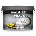 Masa de spaclu pentru interior Oskar Beton Efect, 10 l, Oskar