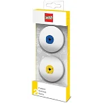 Set 2 radiere LEGO - albastru si galben (51518)