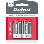 Rebel BATERIE GREENCELL R14 BLISTER 2 BUC