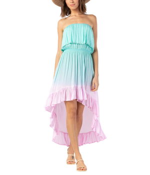 Imbracaminte Femei Tiare Hawaii Lana Maxi Dress Bermuda Rose Ombre, Tiare Hawaii