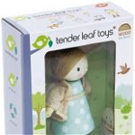 Figurina Doamna Goodwood cu bebelus in marsupiu, Tender Leaf Toys