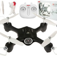 Syma X23W 2.4GHz 2.4GHz 4CH FPV Wi-Fi RC drone negru, IMK Syma X23W 2.4GHz 2.4GHz 4CH FPV Wi-Fi RC drone negru, IMK