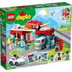 LEGO DUPLO. Parcare si spalatorie de masini 10948, 112 piese, Lego