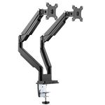 Suport monitor pentru birou Digitus DA-90395, 15inch - 32inch, Pivot, 18 Kg (Negru), Digitus
