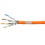 Rola cablu de retea RJ45 Cat.7 S / FTP 25m Orange, Logilink CPV0058