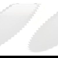 Capac de toaleta cu sistem automat de coborare, Wenko, Kos, 37 x 44 cm, termoplastic, alb, Wenko