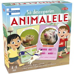 Joc educativ Tactic - Sa descoperim animalele, Lets Learn