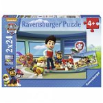 Puzzle Ravensburger Patrula Catelusilor, 2X24 Piese