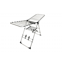 Uscator rufe din aluminiu Argento-Plus ZLN0652 Gri/Negru suprafata uscare 24m