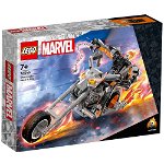 Lego Super Heroes Robot si motocicleta Ghost Rider 76245, Lego