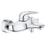 Baterie cada Grohe Eurostyle, monocomanda, 1/2, cartus ceramic, protectie reflux, limitator de debit/temperatura, crom, Grohe