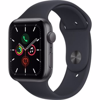 APPLE Watch SE (v2) GPS, 44mm Space Grey Aluminium Case, Midnight Sport Band
