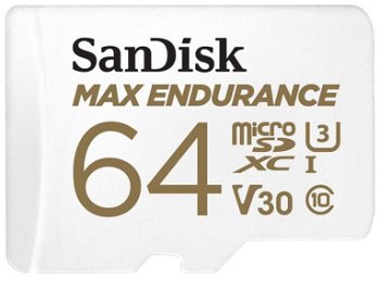 Card Microsd 64Gb, Seria Max Endurance - Sandisk Sdsqqvr-064G-Gn6Ia