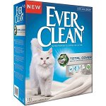 EVER CLEAN Total Cover, neparfumat, așternut igienic pisici, granule, bentonită, aglomerant, fără praf, 10l, Ever Clean