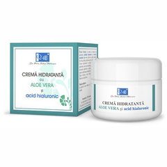 Crema Hidratanta Aloe Vera Si Acid Hialuronic 50 ml Tis,