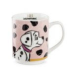 Cana - Stackable Mug - 101 Dalmatians - Pink, Portelan, 350 ml, Roz