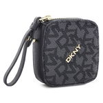 Etui pentru căști DKNY - Air Pod Dangle R13SJP78 Bk Logo/Bk XLB