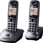 Telefon fix fara fir panasonic KX-TG2512PDM (2 căști), Panasonic