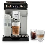 Espressor automat DeLonghi ECAM 450.65.S ELETTA EXPLORE, Coffee Link App, 1450W, 19 bar, 1.8L, argintiu, Delonghi