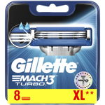 Gillette Mach3 Turbo rezerva Lama 8 buc, Gillette