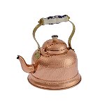 Ceainic din Cupru Efect Lovitura Ciocan, Traditional, 1,5L, AlmaCozinha