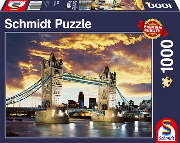 Puzzle 1000 de piese - Tower Bridge London | Schmidt, Schmidt