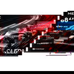 Televizor 86inch QLED 86MQE8000Z Smart Negru, Metz