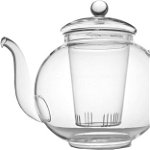 Ceainic din sticla 1466, 1.5L, Transparent, Bredemeijer