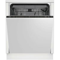 Masina de spalat vase incorporabila Beko BDIN36535, 15 seturi, 6 programe, HygieneIntense, SteamGloss, AquaIntense, Motor ProSmart Inverter, AutoDoor Opening, Touch Button, Cutlery Tray, Clasa C, 60 cm, BEKO