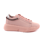 Pantofi sport femei Enzo Bertini roz din piele cu lanț decorativ 1731DP21364RO, Enzo Bertini
